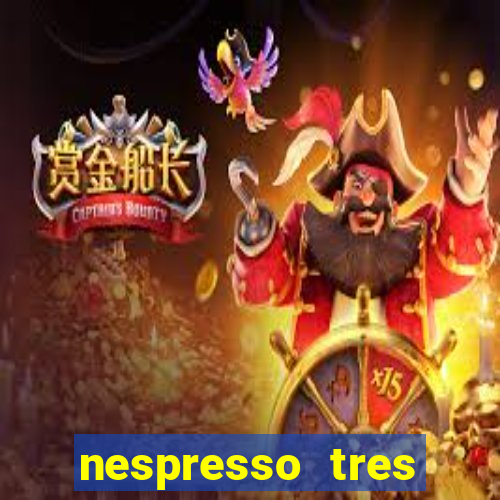 nespresso tres luzes piscando